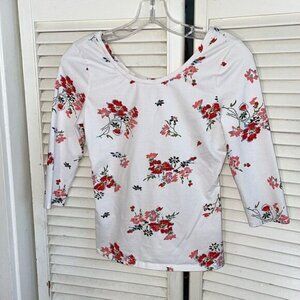 Rebecca Taylor Marguerite Floral Jersey